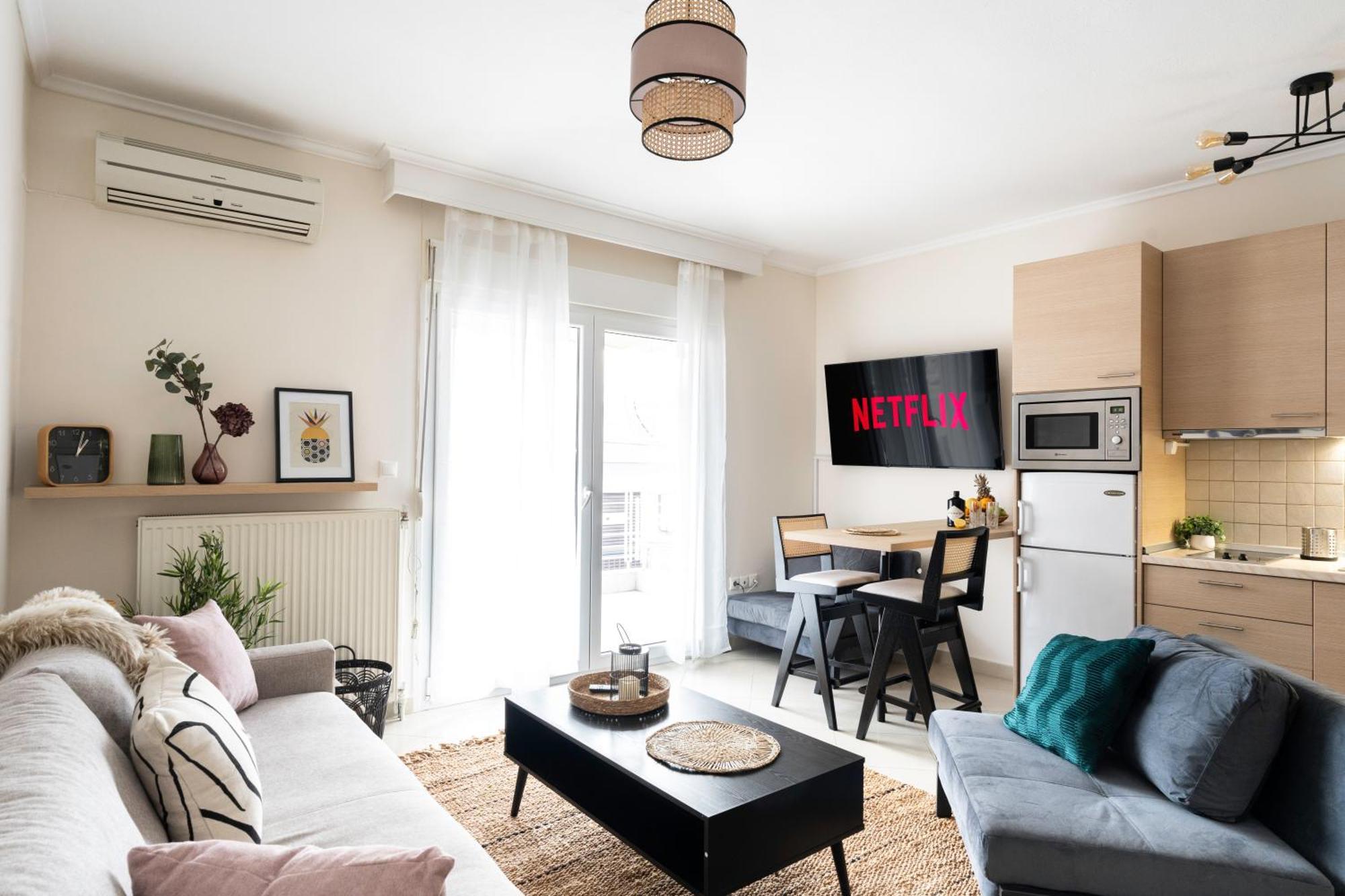 Pomegranate Luxury Penthouse Maisonette With Beautiful Terrace & Free Parking By Binobi ! Thessaloníki Eksteriør billede
