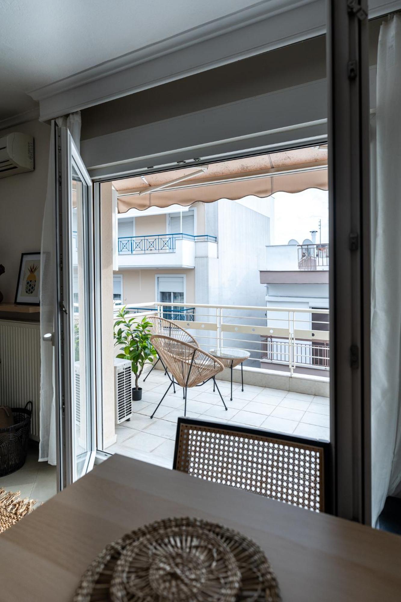 Pomegranate Luxury Penthouse Maisonette With Beautiful Terrace & Free Parking By Binobi ! Thessaloníki Eksteriør billede