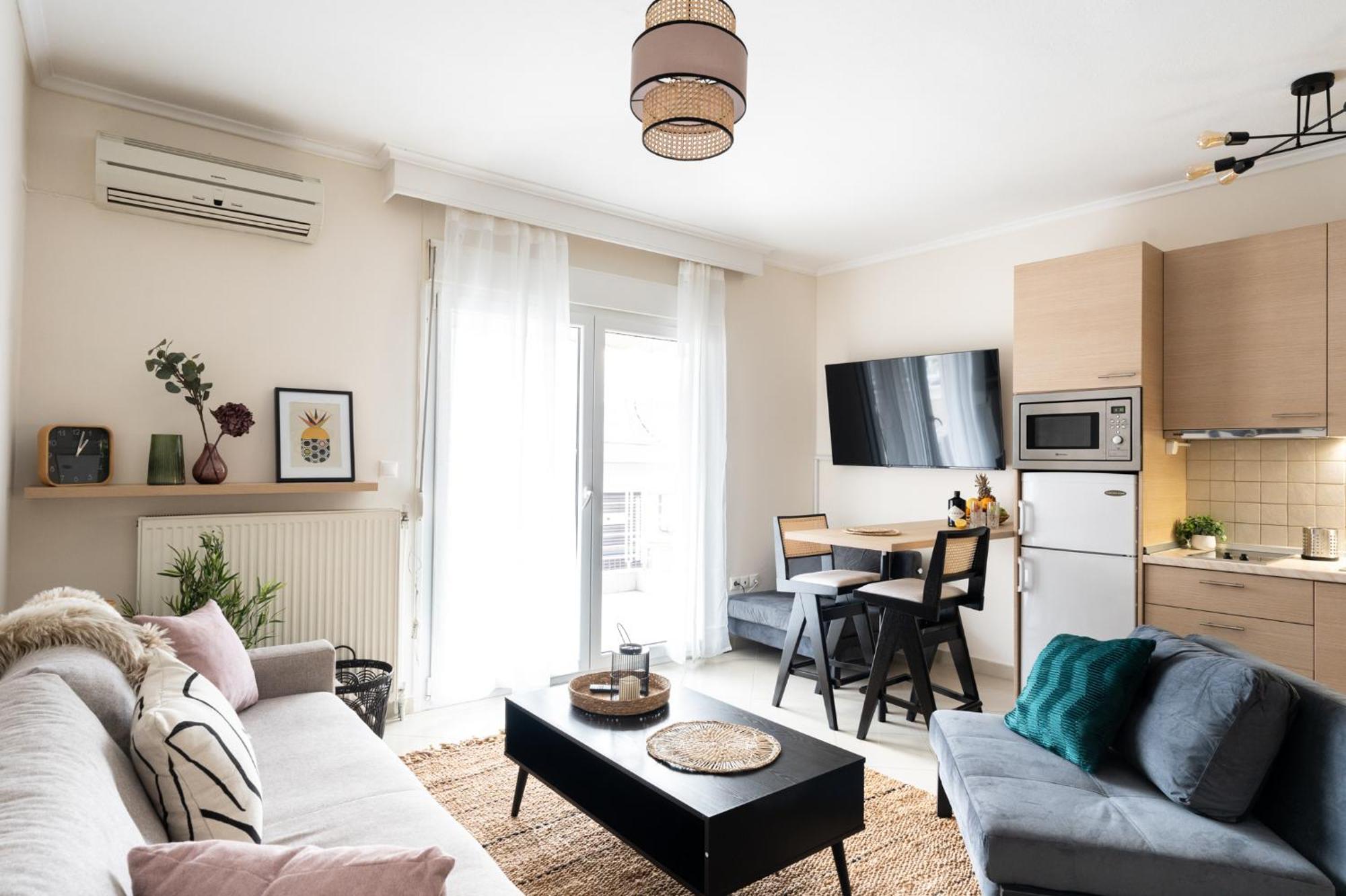 Pomegranate Luxury Penthouse Maisonette With Beautiful Terrace & Free Parking By Binobi ! Thessaloníki Eksteriør billede