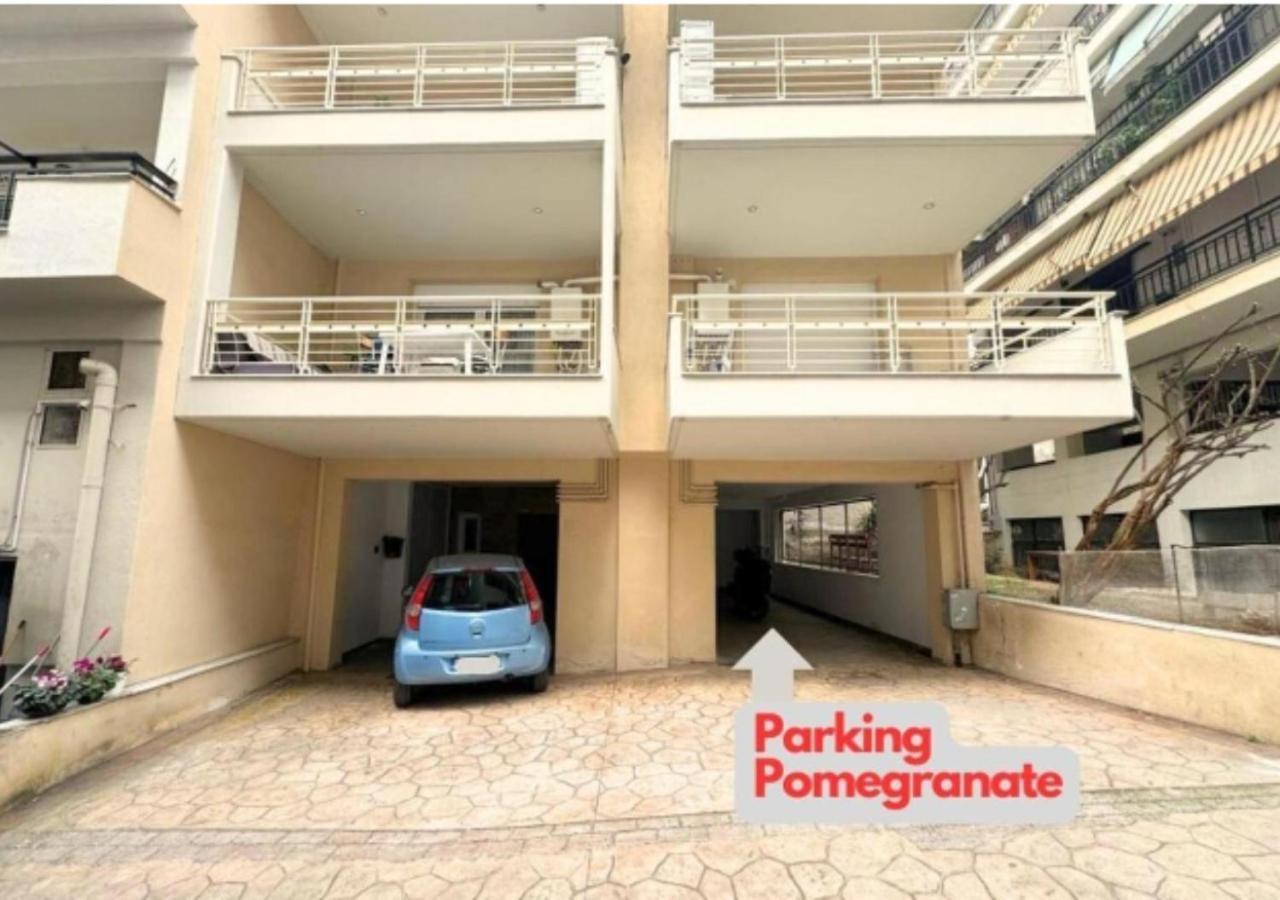 Pomegranate Luxury Penthouse Maisonette With Beautiful Terrace & Free Parking By Binobi ! Thessaloníki Eksteriør billede